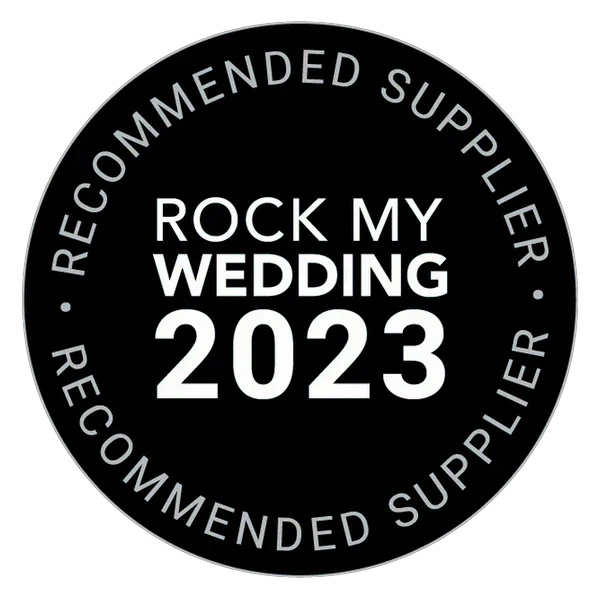 Rock My Wedding Recommended Supplier 2023